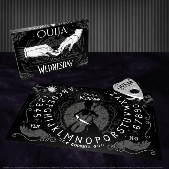 Ouija x Wednesday Addams Spirit Board Game – NIB – Glow-in-the-Dark - Picture 5 of 5